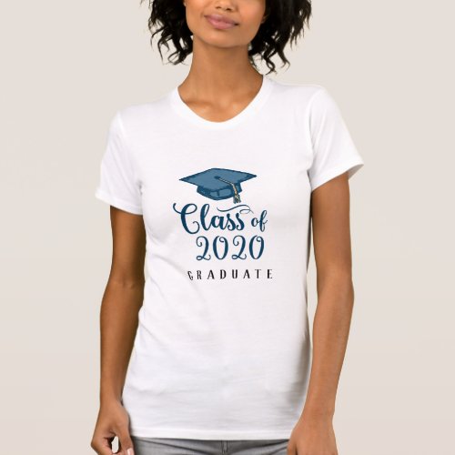 Class of 2020 Graduate  Graduation Cap T_Shirt
