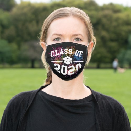 Class of 2020 Graduation Adult Cloth Face Mask