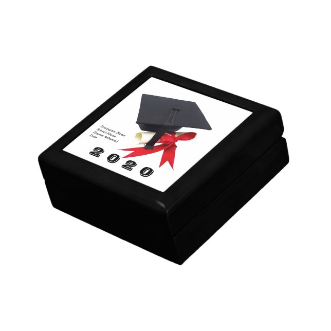 Class of 2020 Graduation Day by Janz 5x5 Keepsake Gift Box (Side)