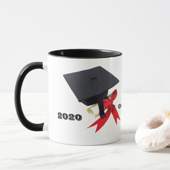 Class of 2020 Graduation Day Coffee Mug by Janz (With Donut)