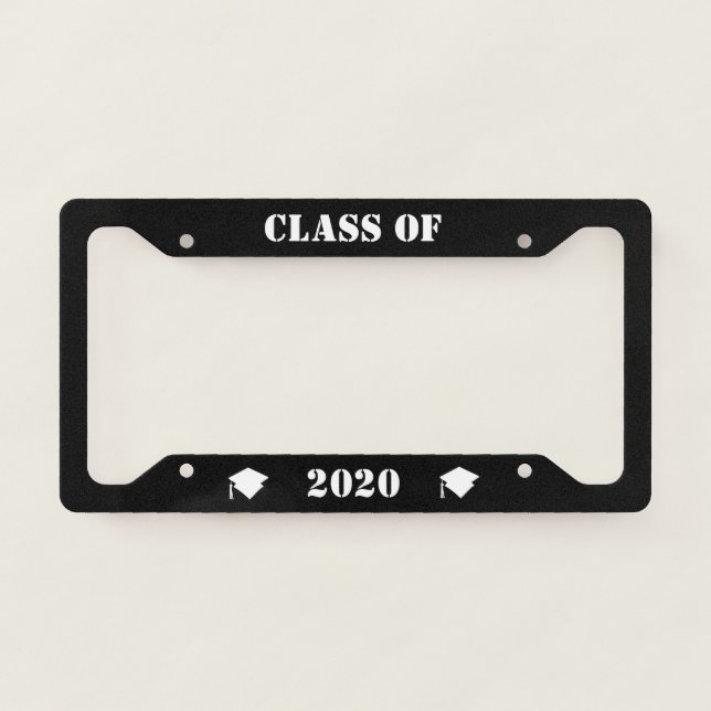Class Of 2020 Graduation License Frame (Front)
