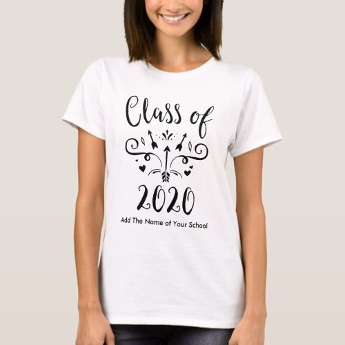 Class of 2020 High School Graduation T_Shirt