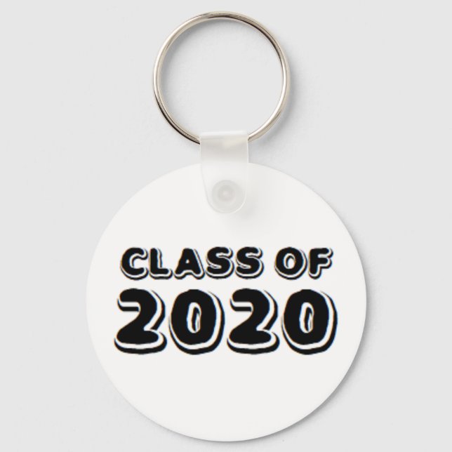 class of 2020 keychain (Front)