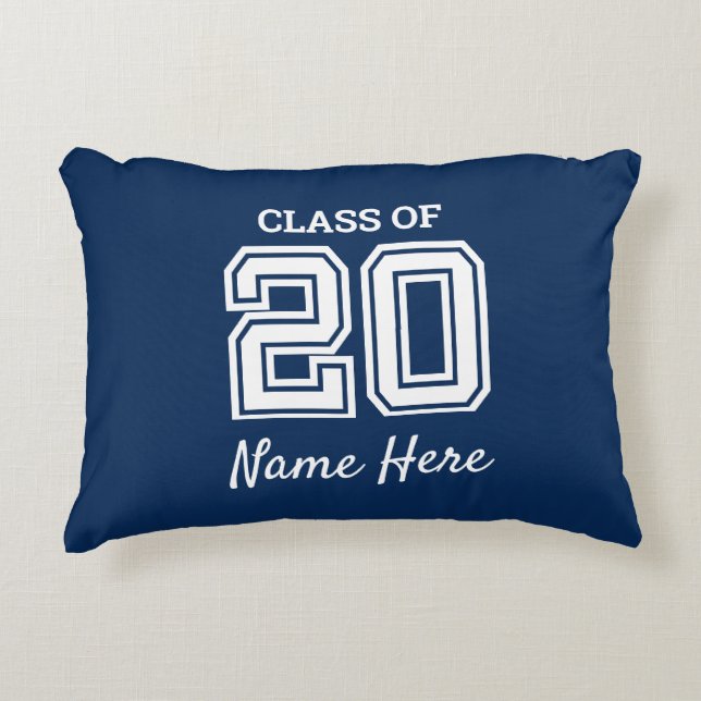 Class of 2020 Personalize Accent Pillow (Front)