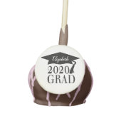 Class of 2020 Personalized Graduation Cake Pops (Front)