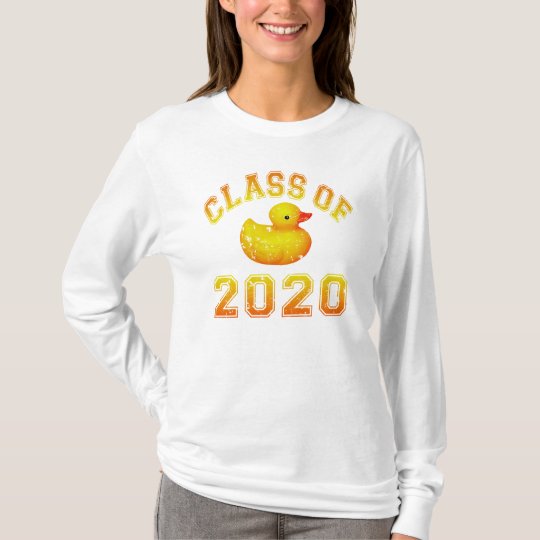 Class Of 2020 Rubber Duckie Orange T-Shirt