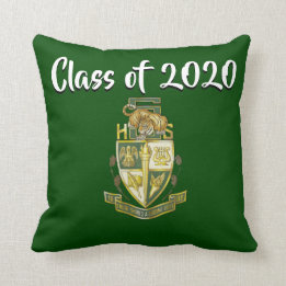 Class of 2020 Slidell Tigers Graduation Pillow
