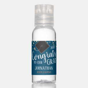 Class of 2021 Congrats to Our Grad Blue Hand Sanitizer
