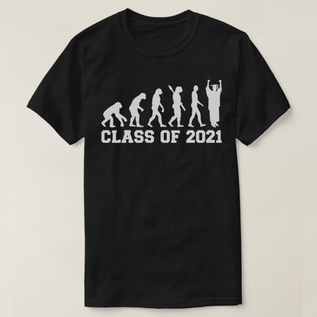 Class of 2021 evolution T-Shirt (Design Front)