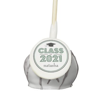 Class Of 2021 Graduation Favors (emerald) by WindyCityStationery at Zazzle