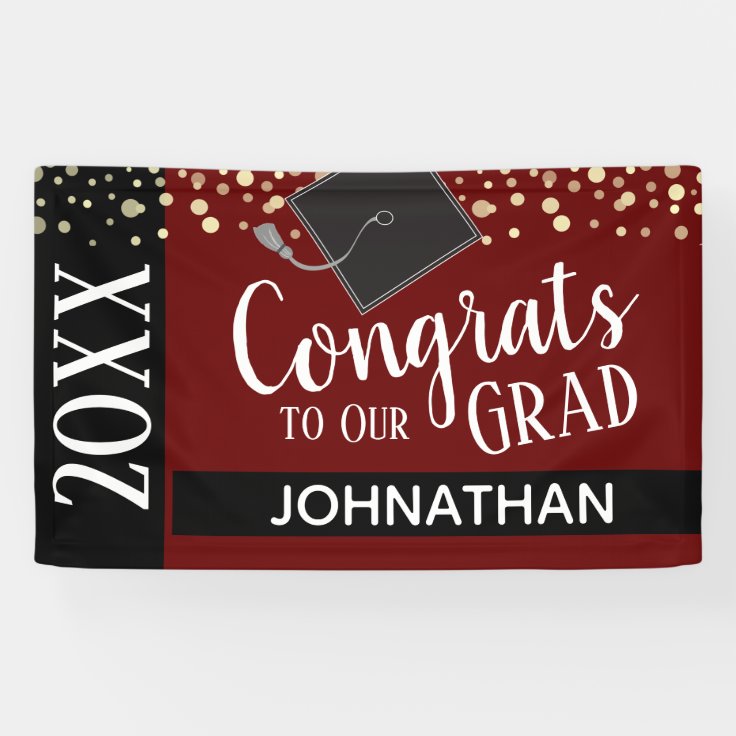 Class of 2021 Graduation Party Banner | Zazzle