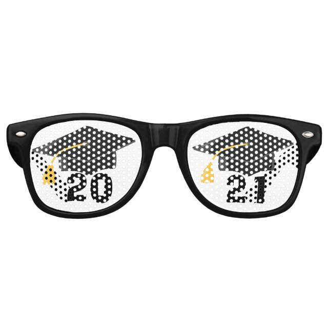 Class of 2021 Senior Graduation Party Retro Sunglasses (Front)