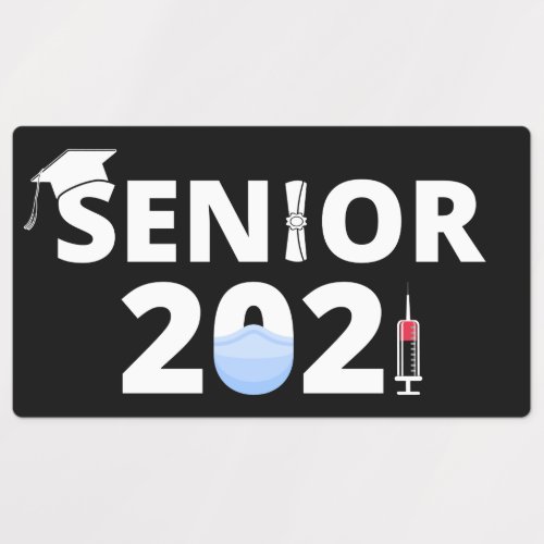 Class of 2021 Senior Year I Labels