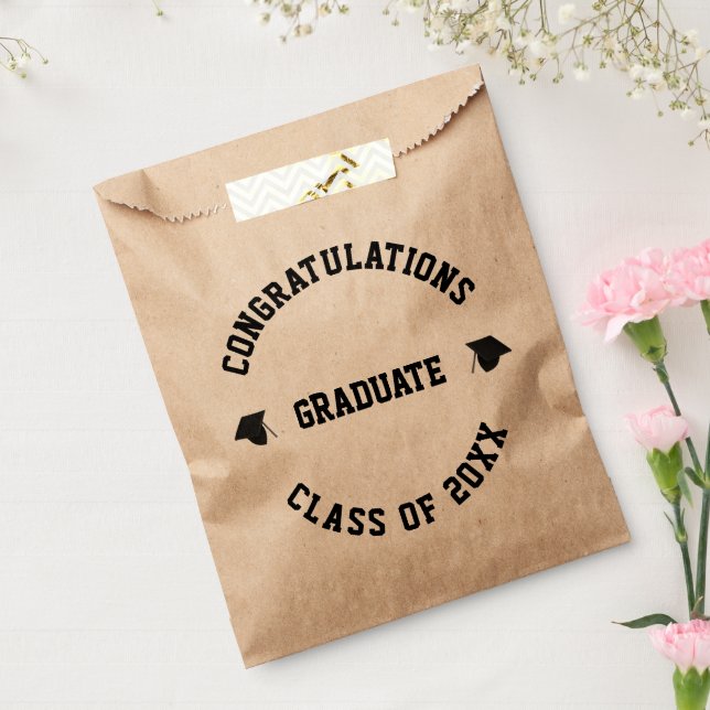 Class of 2022 custom name class year graduation favor bag (Sealed)