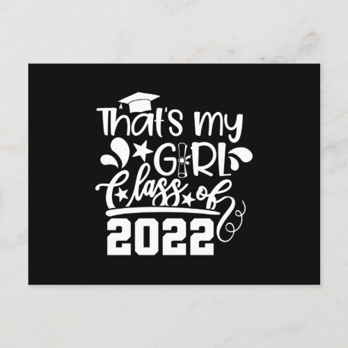 Class of 2022 Graduate Congrats the Grad Postcard