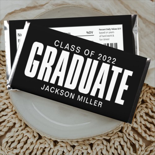 Class of 2022 Graduate Hershey Bar Favors