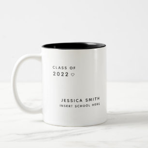 Class of 2022 Graduate Modern Simple Mug