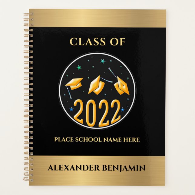 Class of 2022 Graduate Student Senior Personalize  Planner (Front)