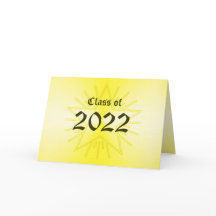 Class of 2022 Graduation Announcement Card by Janz