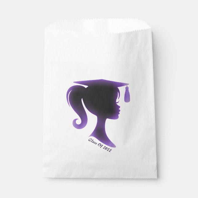 Class of 2022 Graduation Favor Bags For Her (Front)
