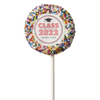 Class Of 2022 Graduation Favors (red) by WindyCityStationery at Zazzle