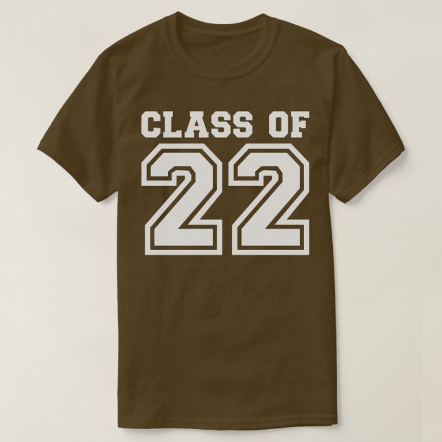 Class of 2022 senior graduation 2 T-Shirt (Design Front)