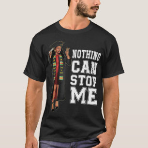 Class of 2022 Senior Graduation Stole Black Girl M T-Shirt