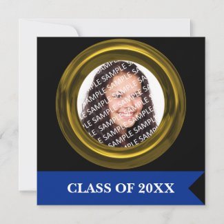 Class of 2022 Senior Photo Gold Frame  Announcement