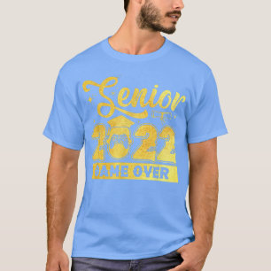 Class of 2022 Senior Video Game Over School Gamer  T-Shirt