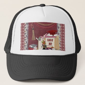 Class Of 2022 Tassel Pencil Sharpener Books Flags. Trucker Hat by toots1 at Zazzle