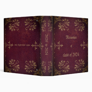 Class of 2023    - antique  look Binder