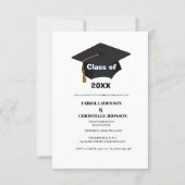 Class of 2023  Double graduation announcement (Back)