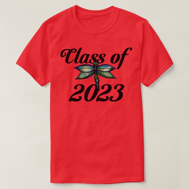 Class of 2023 dragonfly T-Shirt (Design Front)