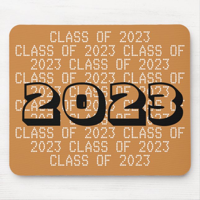 Class of 2023 Gold Mousepad by Janz (Front)