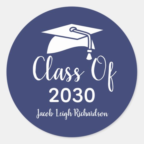 Class of 2023 Graduate Classic Round Sticker