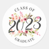 Luxury Gold Graduation Class Wax Seal Stickers | Zazzle