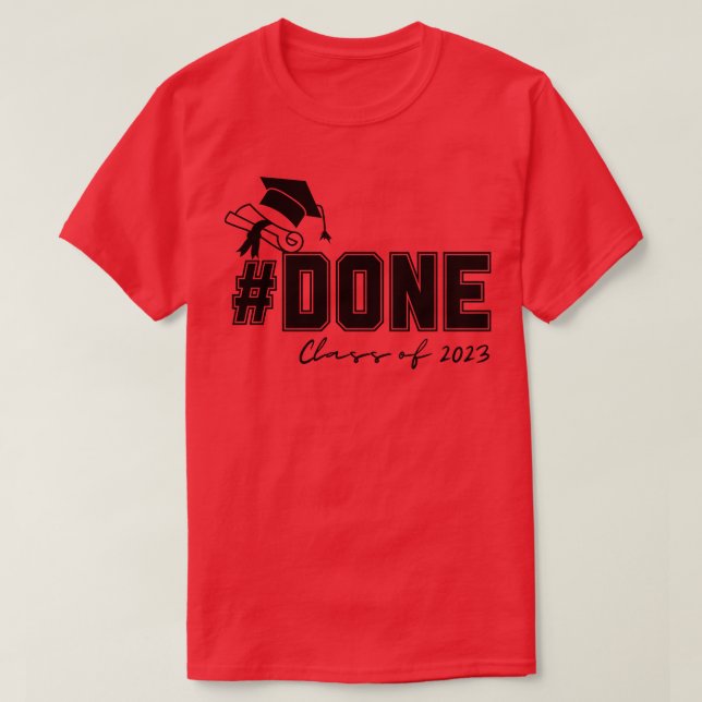 Class Of 2023 Graduation 20 T-Shirt (Design Front)