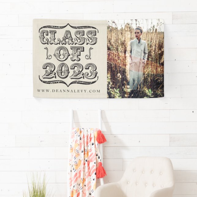 Class of 2023 Graduation Banner Vinyl Poster (Insitu)