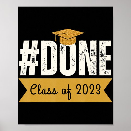 Class of 2023 Graduation for Her Him 2023 Senior b Poster