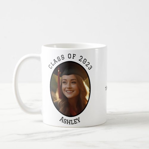 Class of 2023 Graduation Gift Photo  Coffee Mug