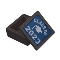Class Of 2023 Graduation - Grey 2 Keepsake Box