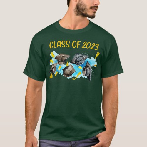 Class Of 2023 Graduation Hat  T_Shirt