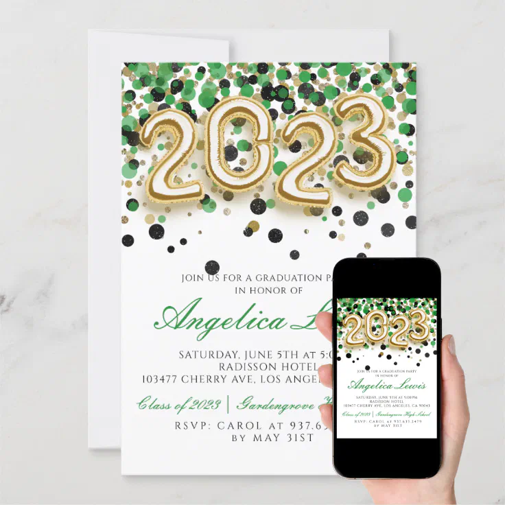 Class of 2023 Graduation Party Invitation | Zazzle