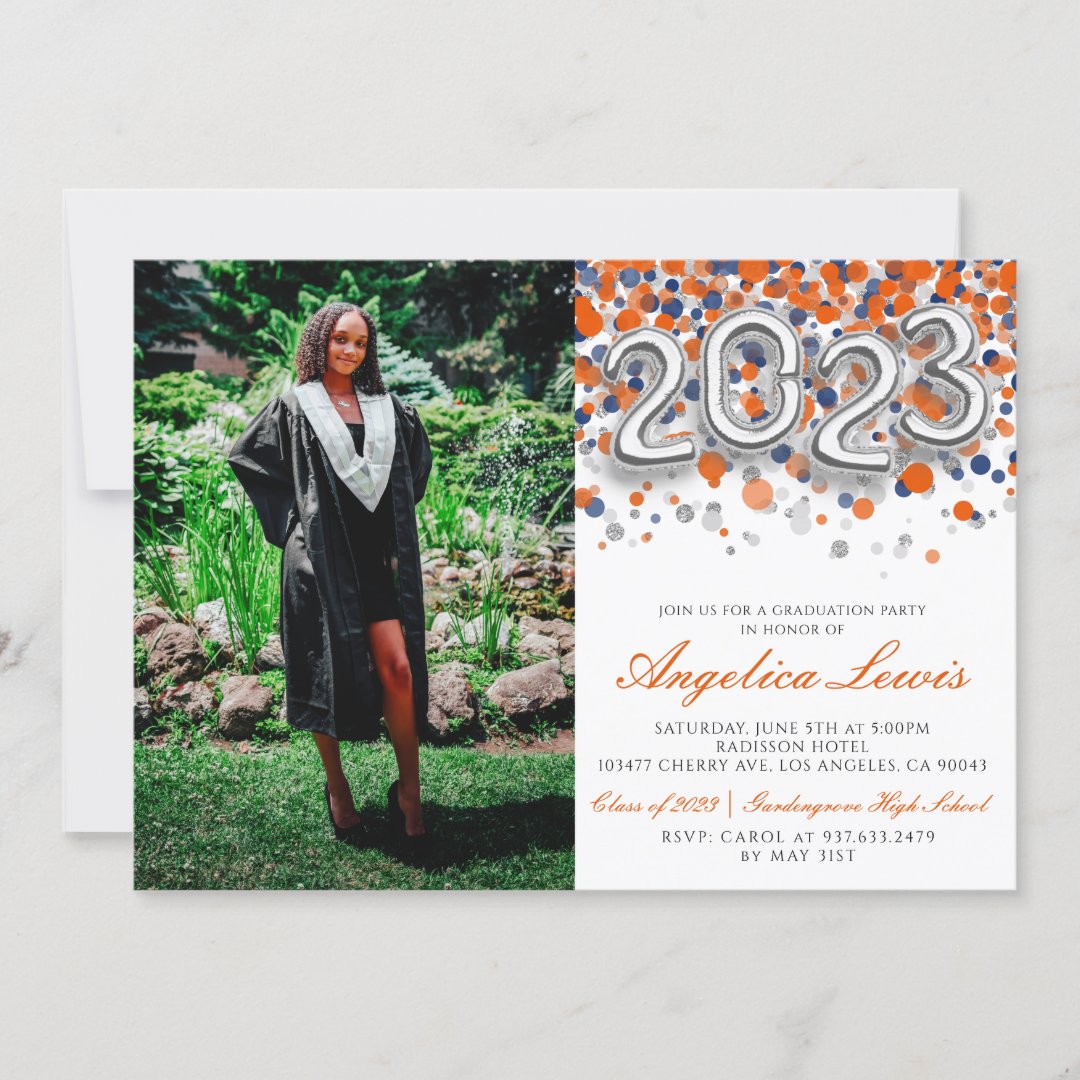 Class Of 2023 Graduation Party Invitation Zazzle