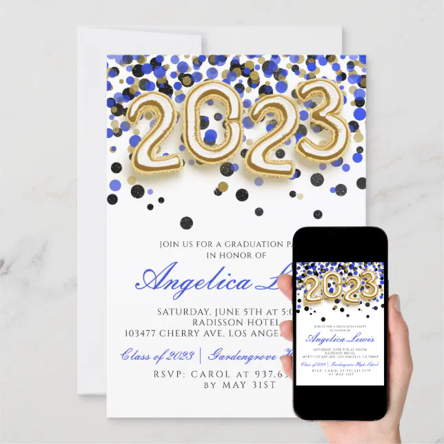 Class of 2023 Graduation Party Invitation | Zazzle