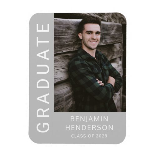 Class Of 2023 Graduation Photo  Magnet