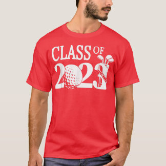 Class of 2023 Graduation Senior Golfer Golf Player T-Shirt