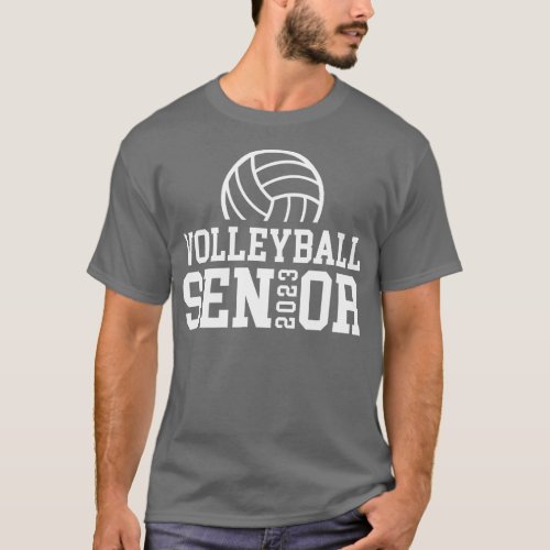 Class of 2023 Graduation Volleyball Senior 2023  T_Shirt