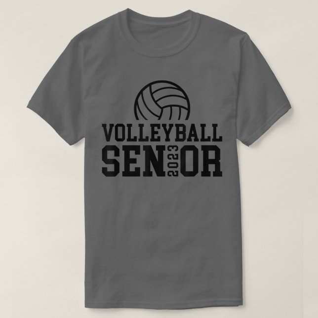 Class of 2023 Graduation Volleyball Senior 2023 T- T-Shirt (Design Front)