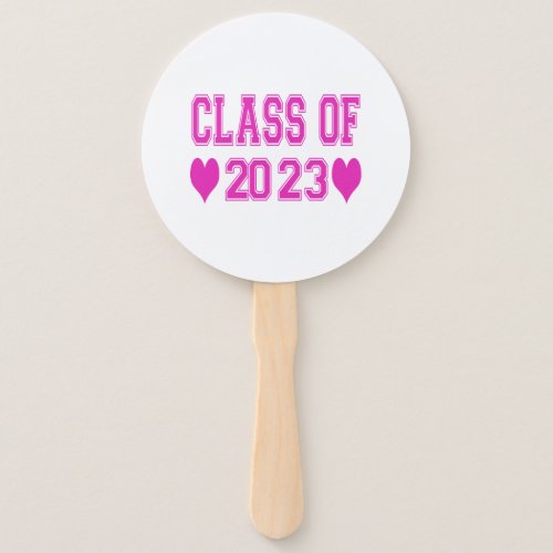 Class Of 2023  Hand Fan